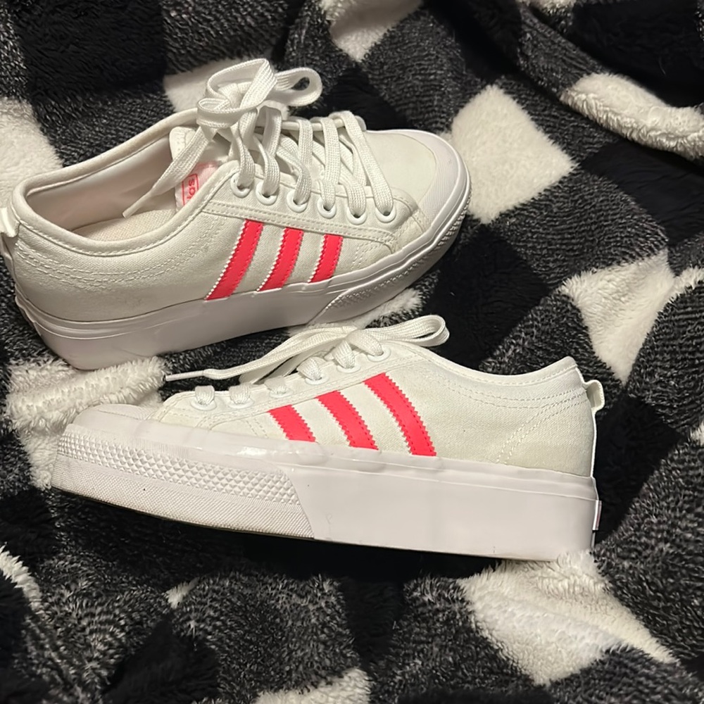 Adidas platform sneakers